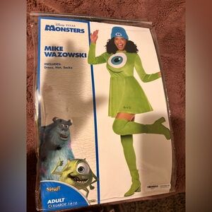 Mike Wazowski adult Costume - Green